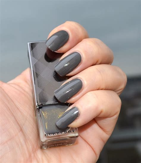 burberry nail polish review|Burberry nail polish steel grey.